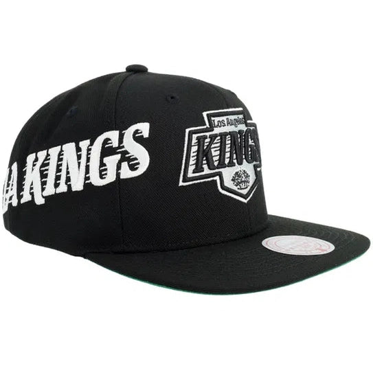 MITCHELL & NESS LOS ANGELES KINGS PLAYOFF WIN SNAPBACK HAT by Mitchell and Ness