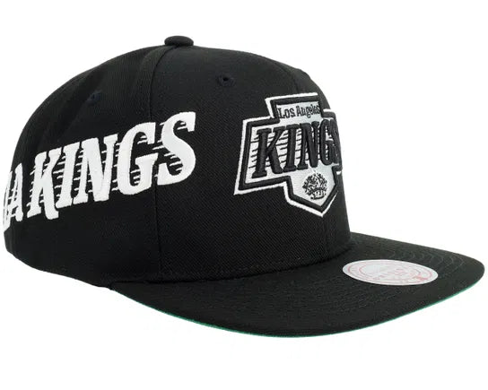 MITCHELL & NESS LOS ANGELES KINGS PLAYOFF WIN SNAPBACK HAT by Mitchell and Ness