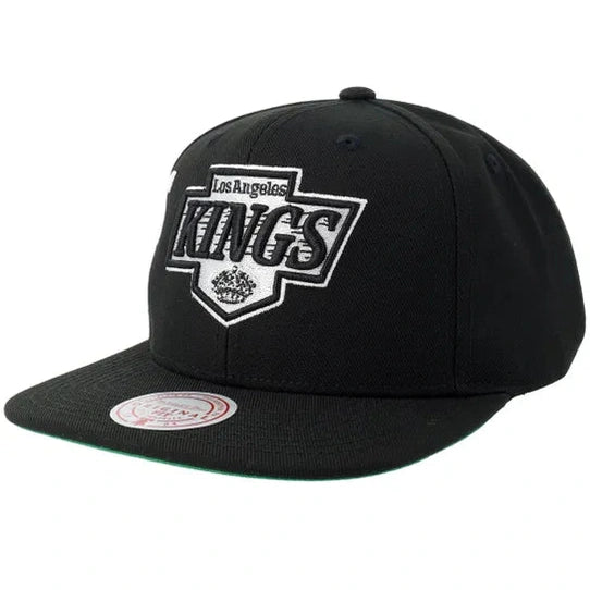 MITCHELL & NESS LOS ANGELES KINGS PLAYOFF WIN SNAPBACK HAT by Mitchell and Ness