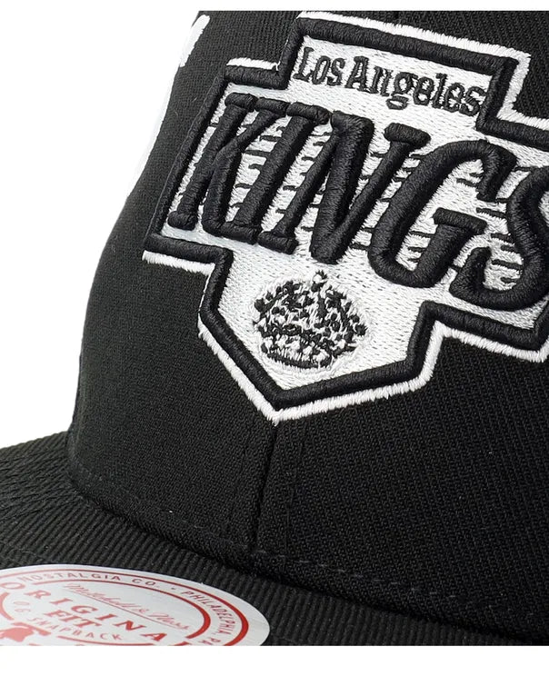 MITCHELL & NESS LOS ANGELES KINGS PLAYOFF WIN SNAPBACK HAT by Mitchell and Ness