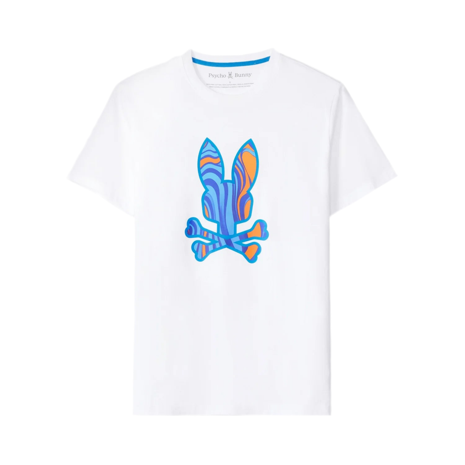 PSYCHO BUNNY B9U515C200-WHITE