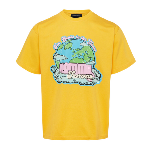 HOMME FEMME SPRING231371-YELLOW by HOMME FEMME