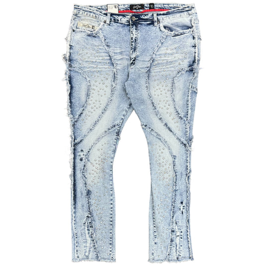 FROST MORETTI STACKED JEANS by Frost Originals
