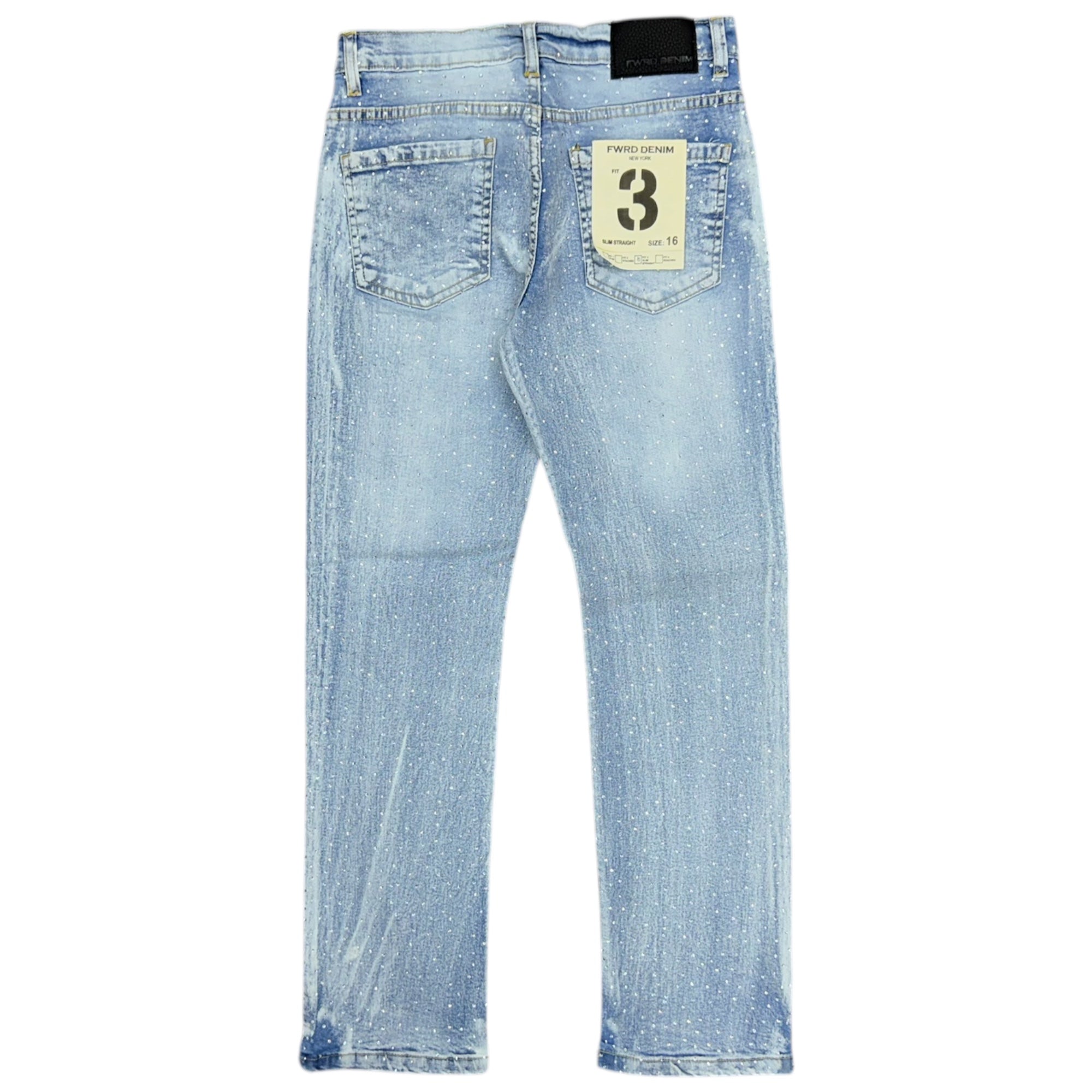 FWRD KIDS RHINESTONE DENIM