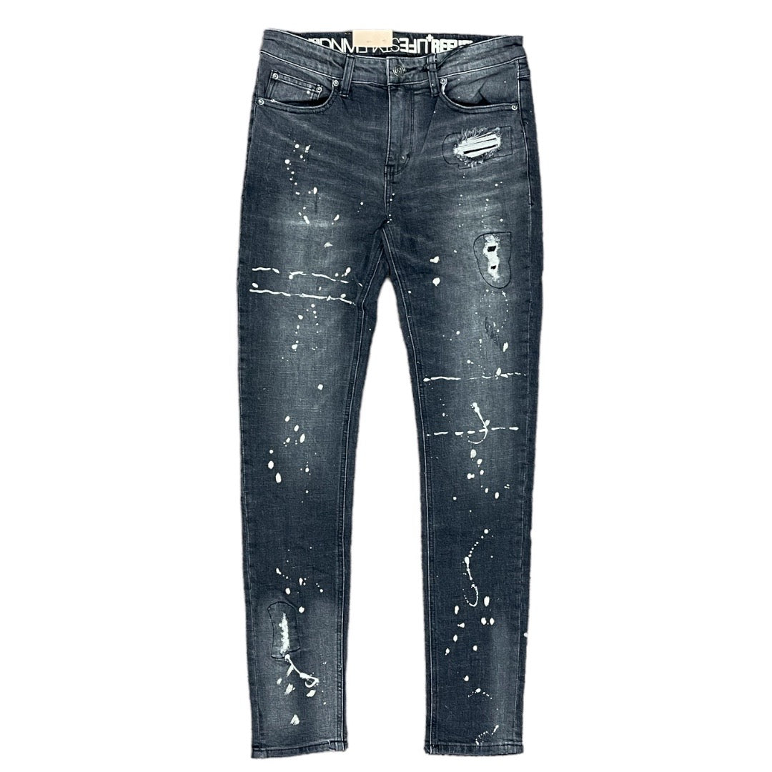 REFUEL DENIM 8665-BLACK FADE