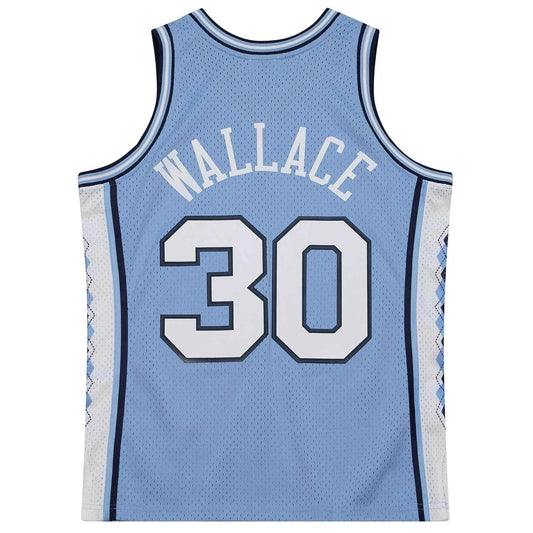 MITCHELL AND NESS NORTH CAROLINA TAR HEELS 1994 RASHEED WALLACE JERSEY by Mitchell and Ness
