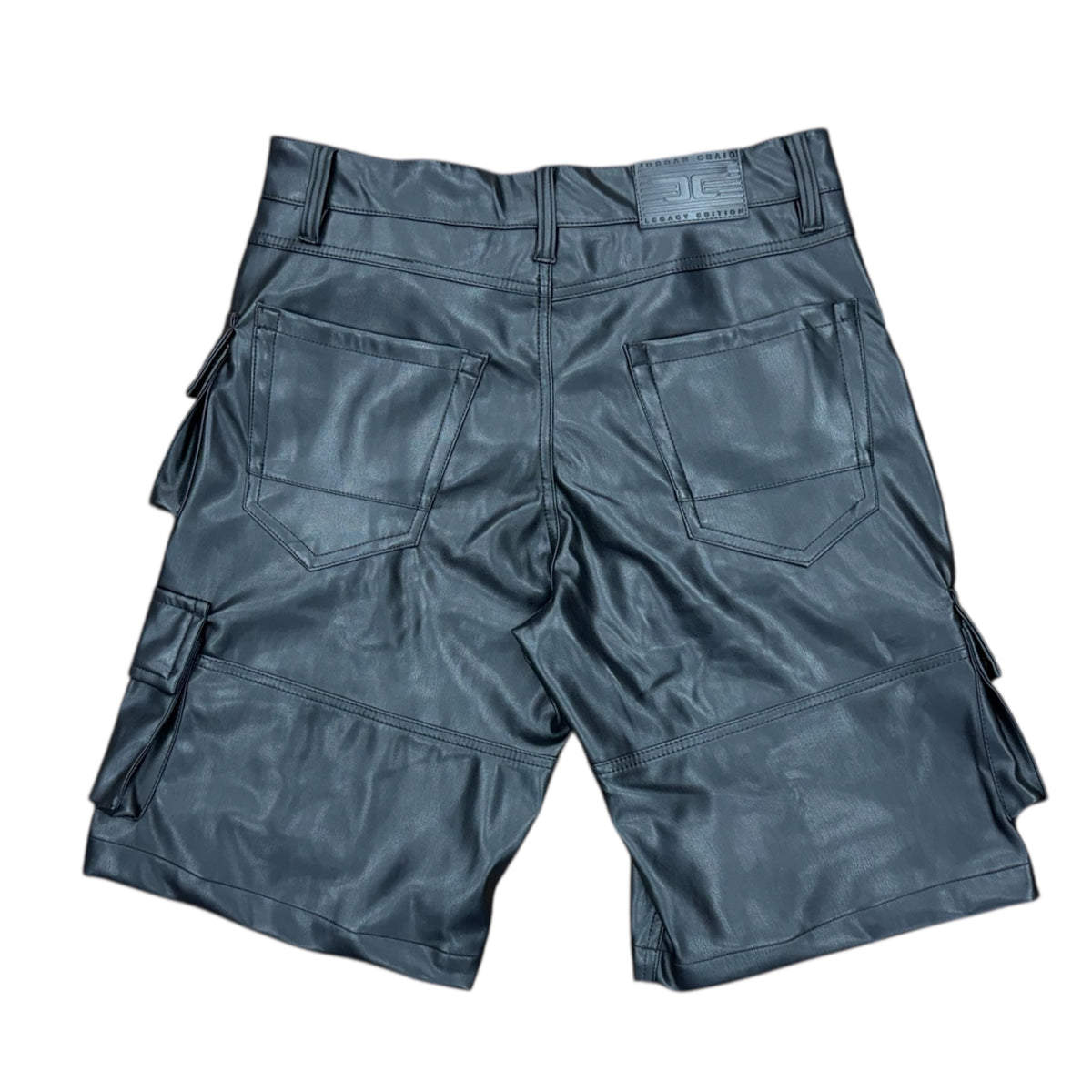 JORDAN CRAIG PU LONG CARPENTER CARGO SHORTS by Jordan Craig