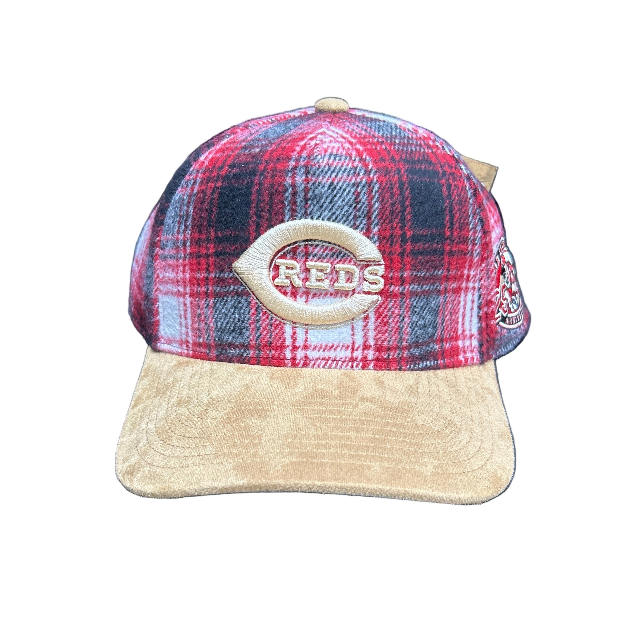 MITCHELL AND NESS PLAID REDS