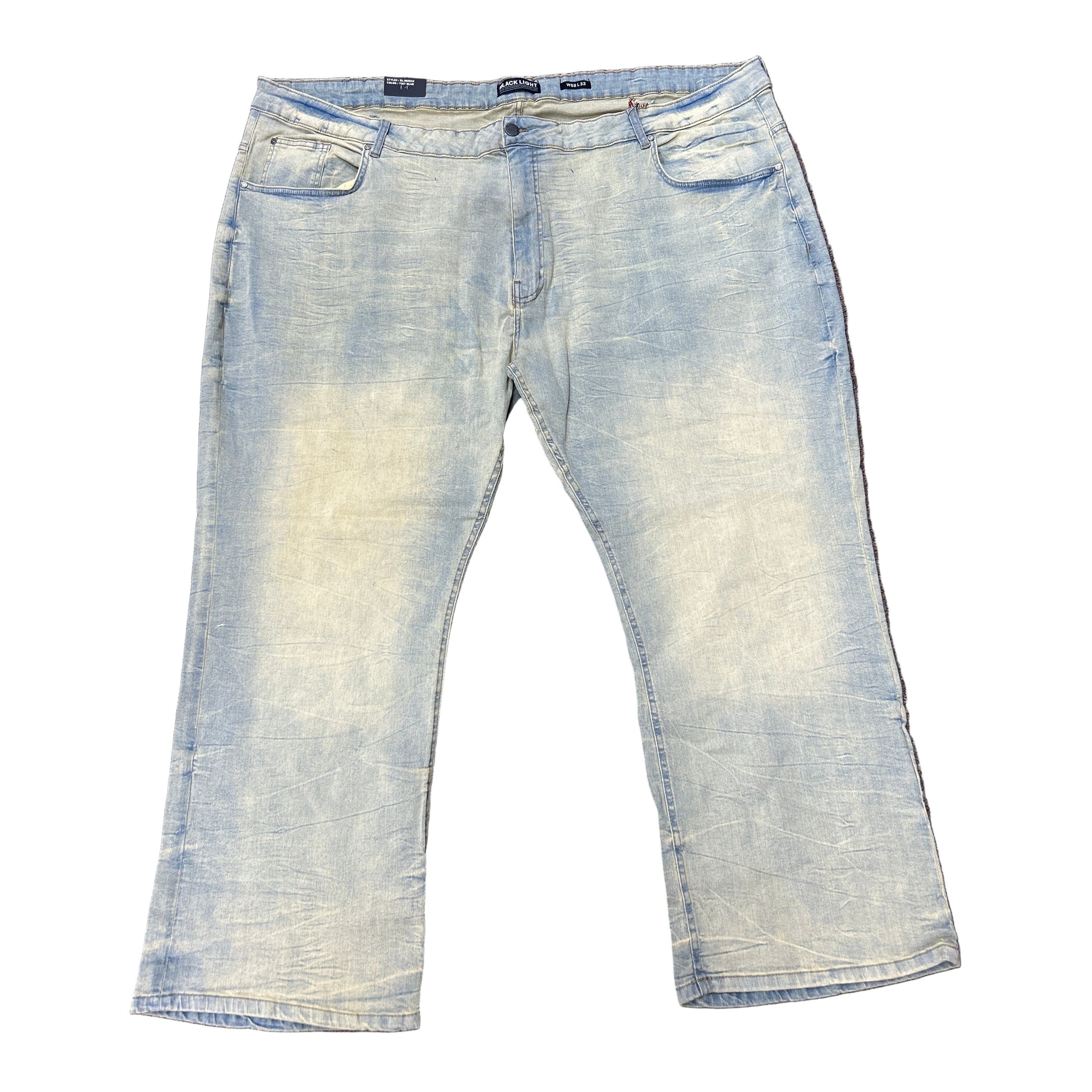 BLACK LIGHT PLAIN DENIM