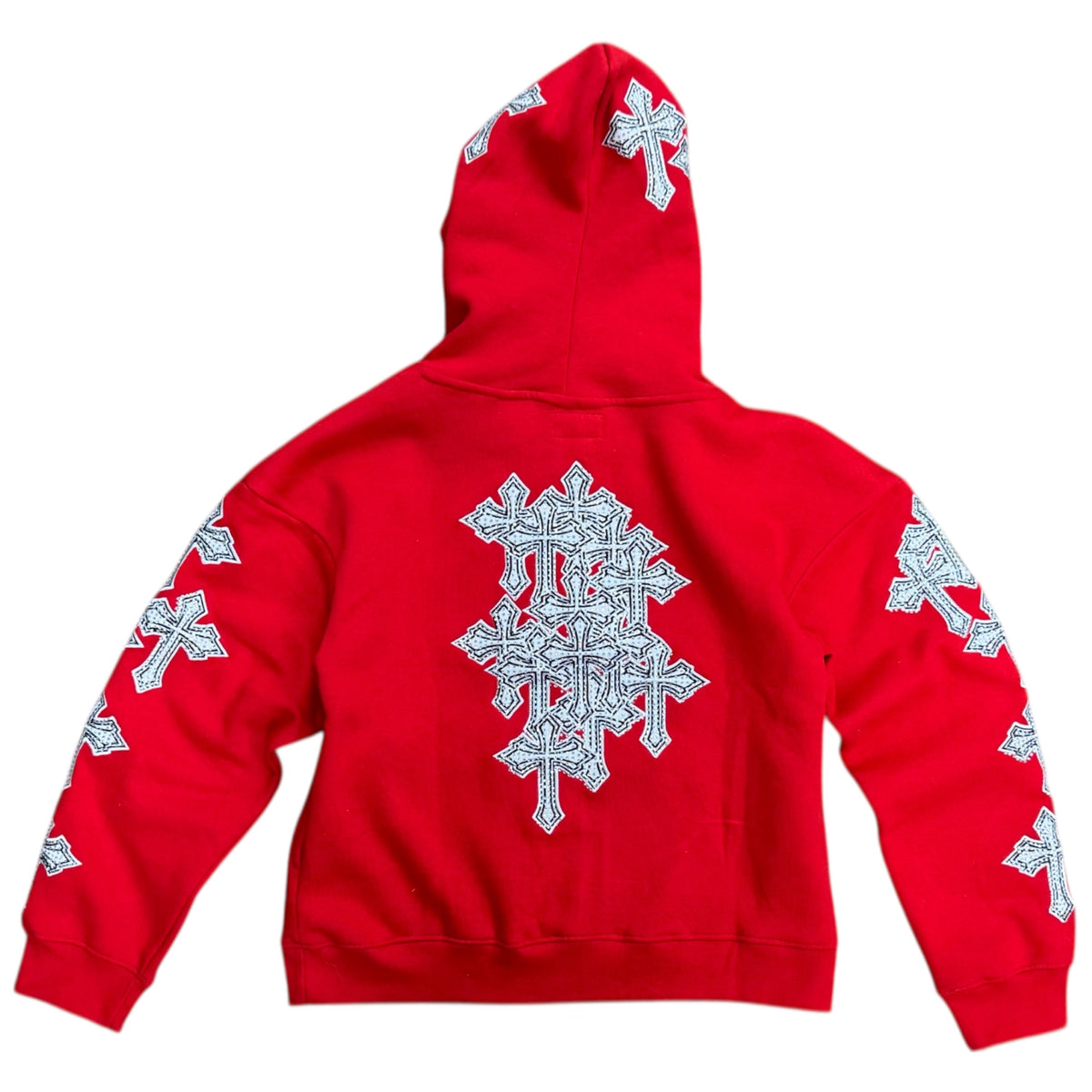 KIDS CRYSTALIZED TEMPLAR FLEECE PULLOVER HOODY by FWRD