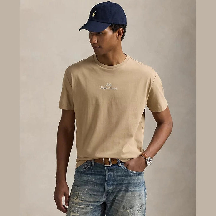POLO RALPH LAUREN KHAKI RL TEE