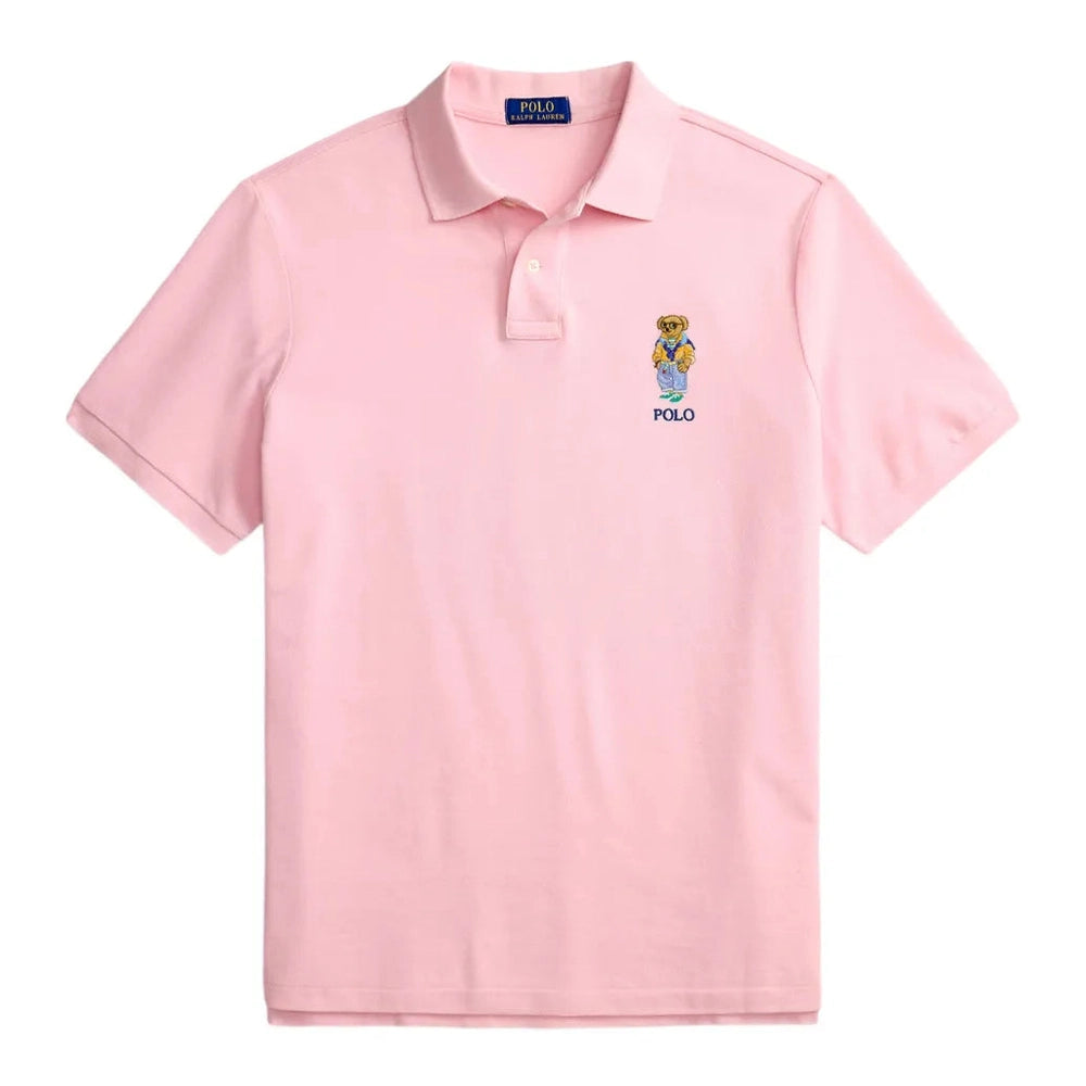 Classic Fit Polo Bear Mesh Polo Shirt