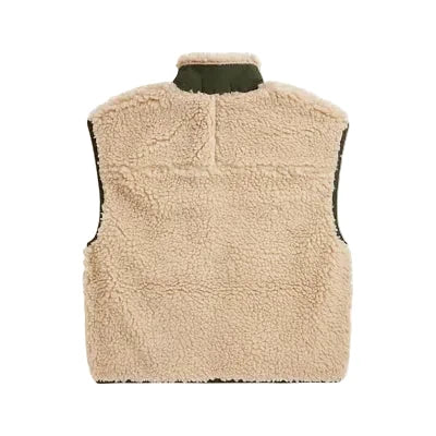 RALPH LAUREN SLEEVELESS SHAGGY HI-PILE POLO SPORT VEST (RELAXED) by Ralph Lauren