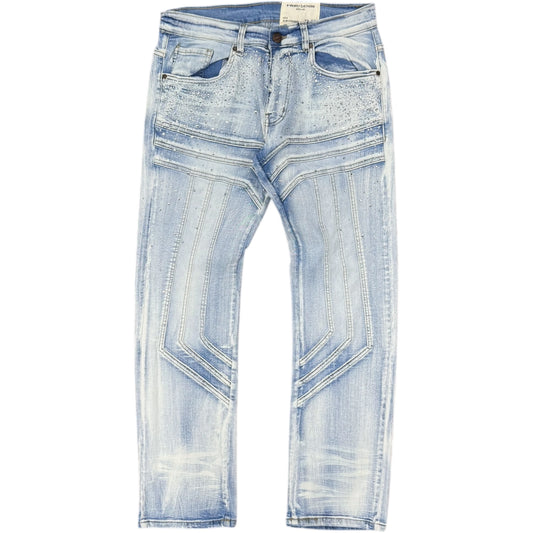 MENS DIAMOND CUT DENIM PANT by FWRD