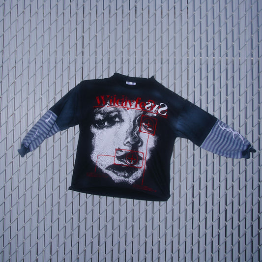 WILDLYFE MEDUSA DOUBLE SLEEVE TEE by WILDLYFE