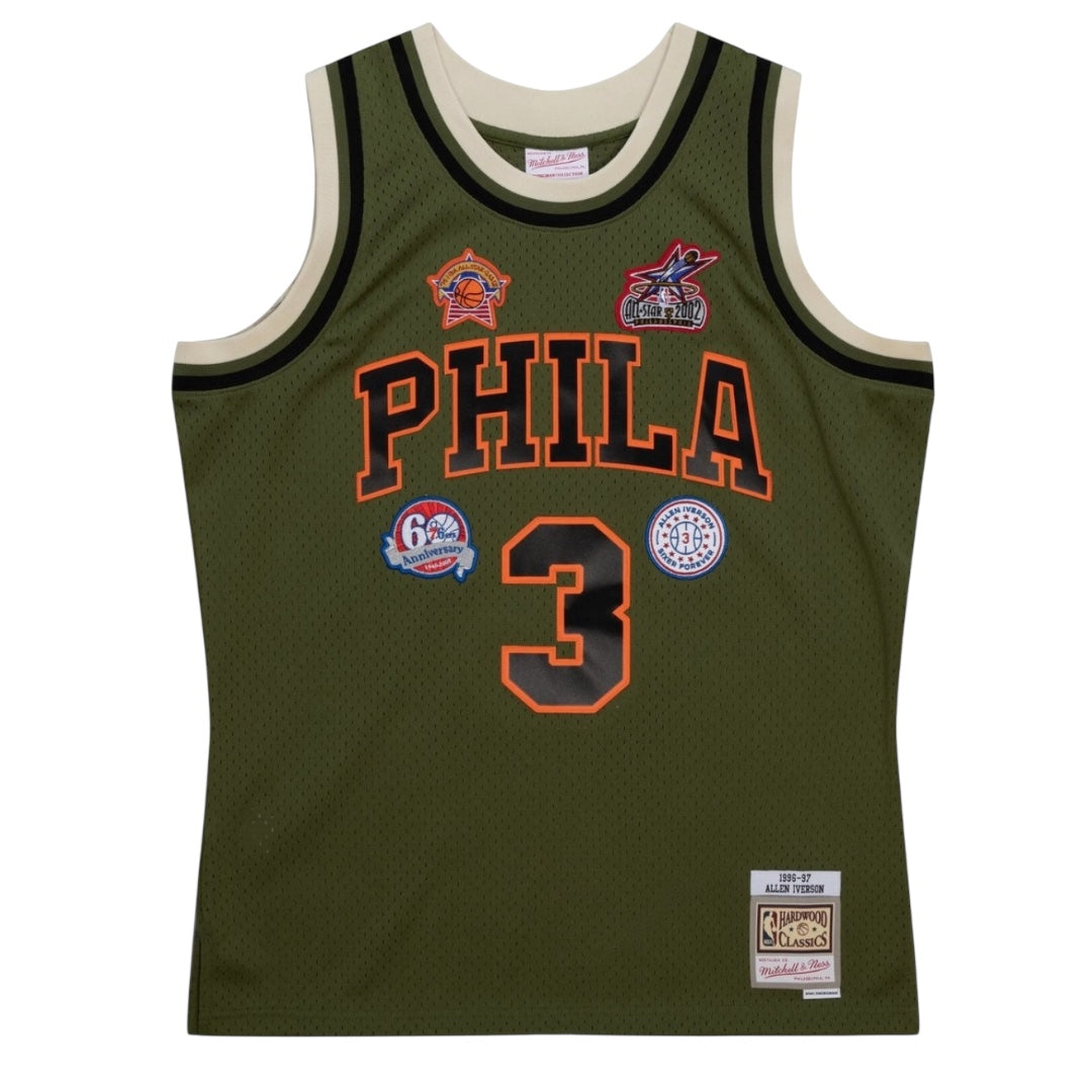 MITCHELL AND NESS  76ERS 1996 ALLEN IVERSON