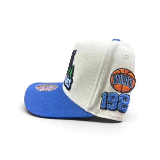 MITCHELL AND NESS NBA CREAM TEAM HATS by Mitchell and Ness