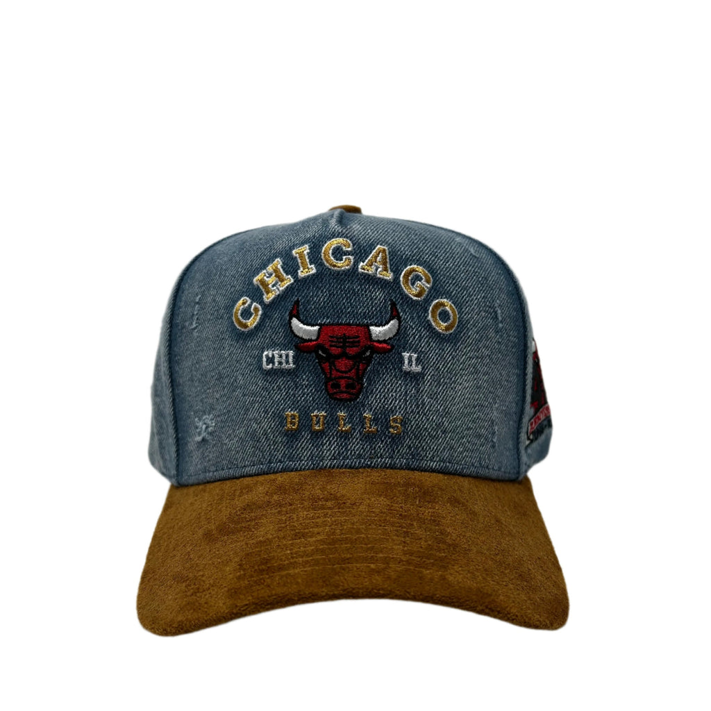 MITCHELL AND NESS BULLS DENIM HAT