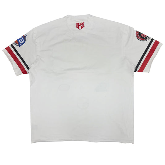 MAKOBI NEVER BACK DOWN BOXED TEE by Makobi