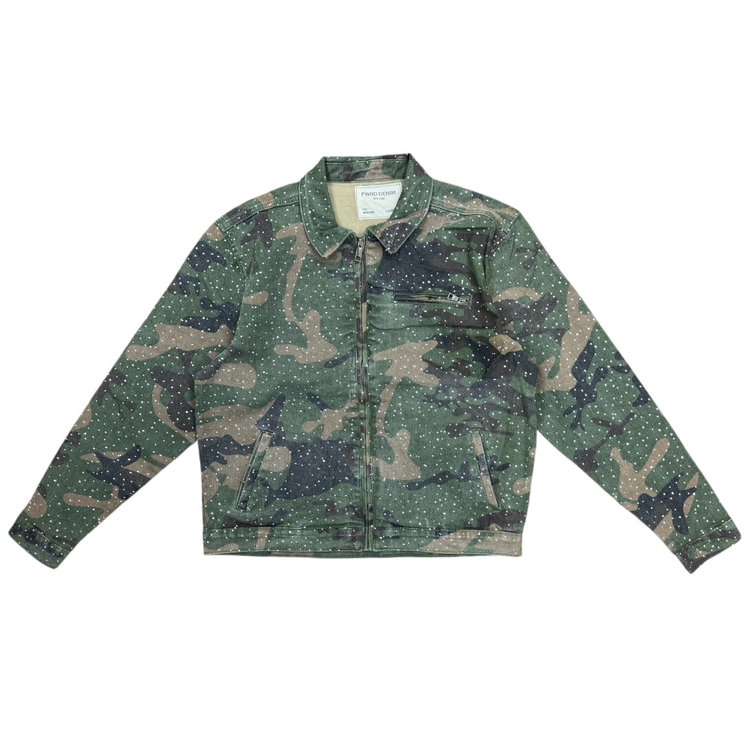 FWRD CAMO DIAMOND JACKET by FWRD