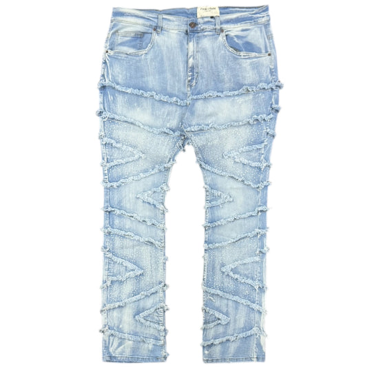 FWRD LIGHT WASH FLARE DENIM by FWRD