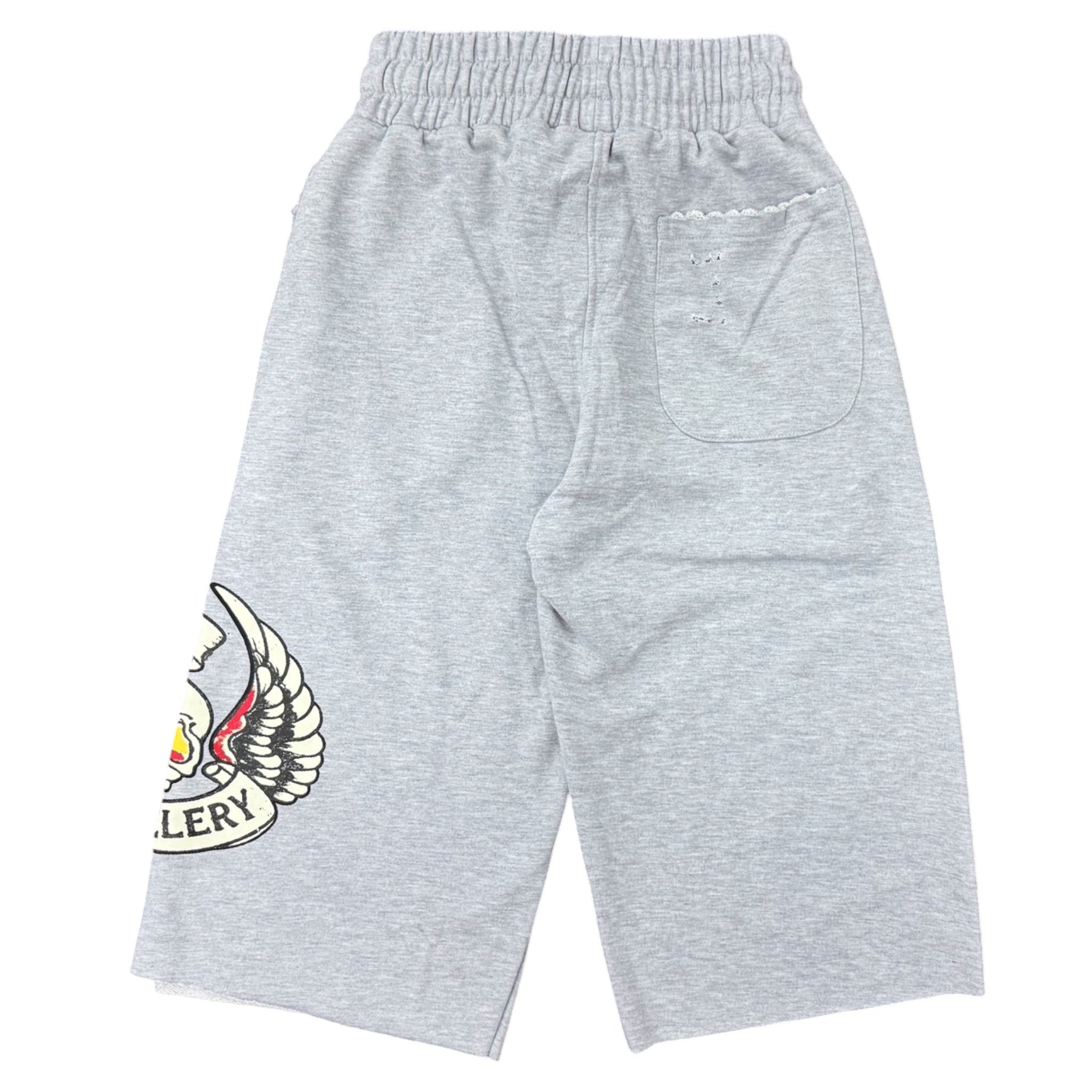 SAINT GALLERY SKULL SHORTS by Saint Gallery