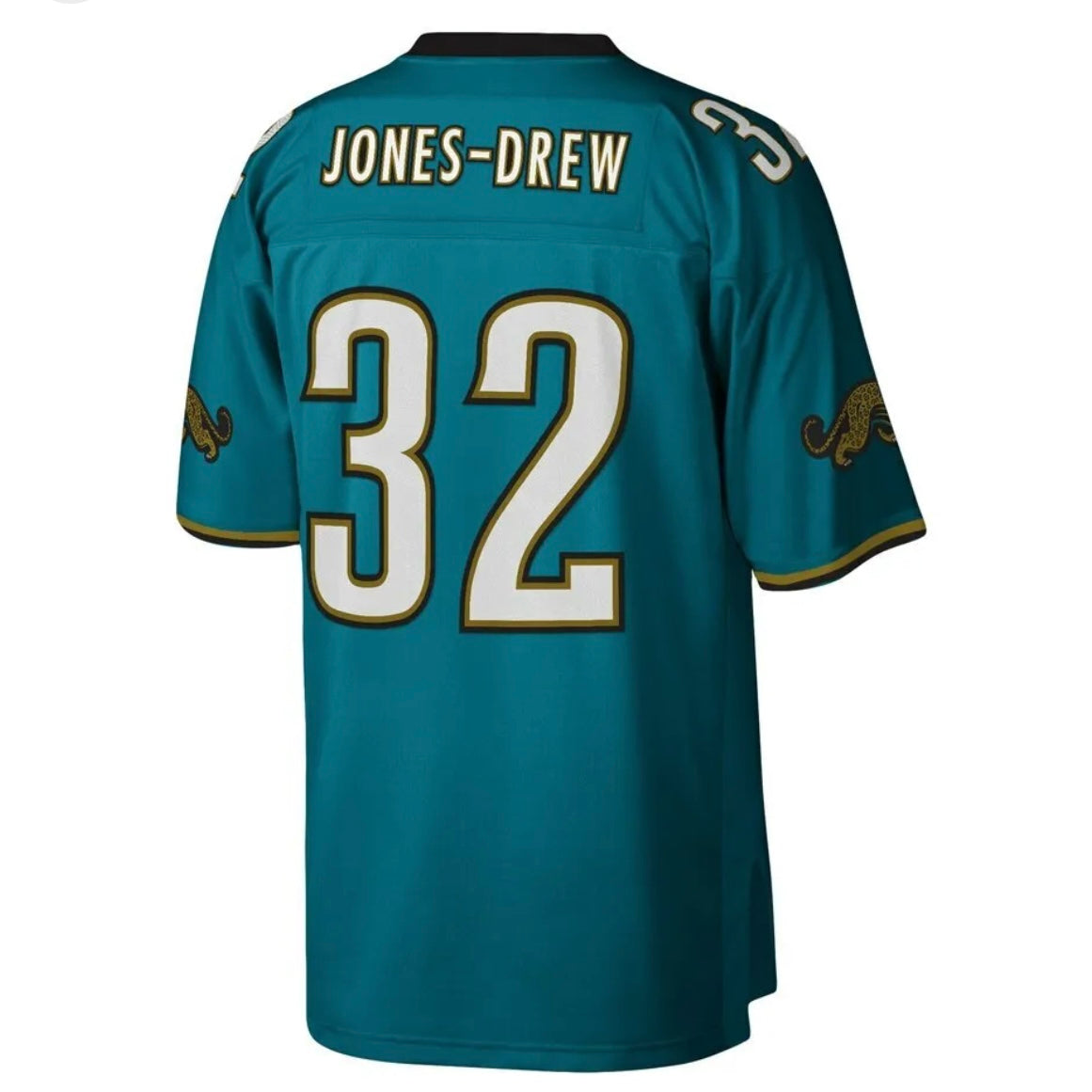 MITCHELL AND NESS JACKSONVILLE JAGUARS 2008 MAURICE JONES-DREW JERSEY by Mitchell and Ness