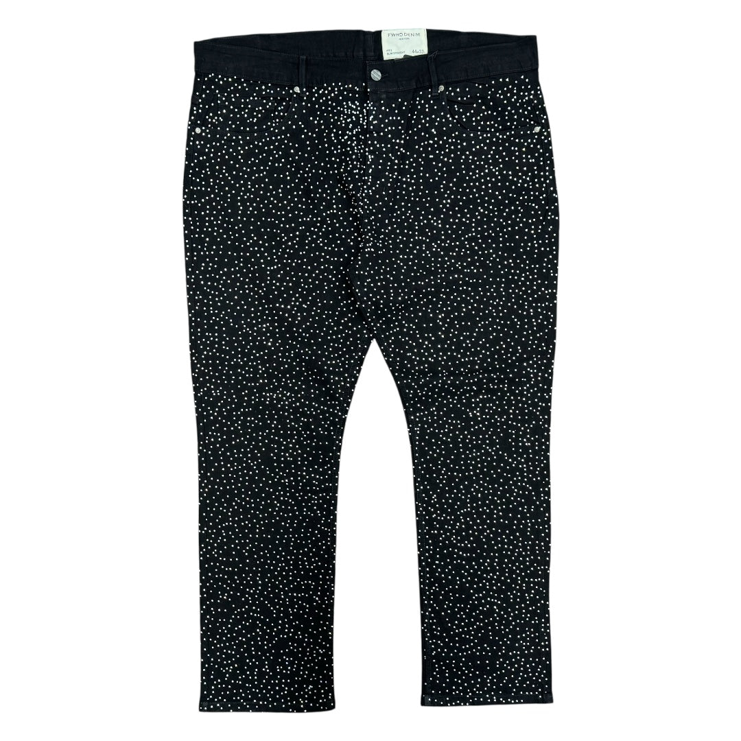 FWRD CRYSTALIZED DENIM-BLACK