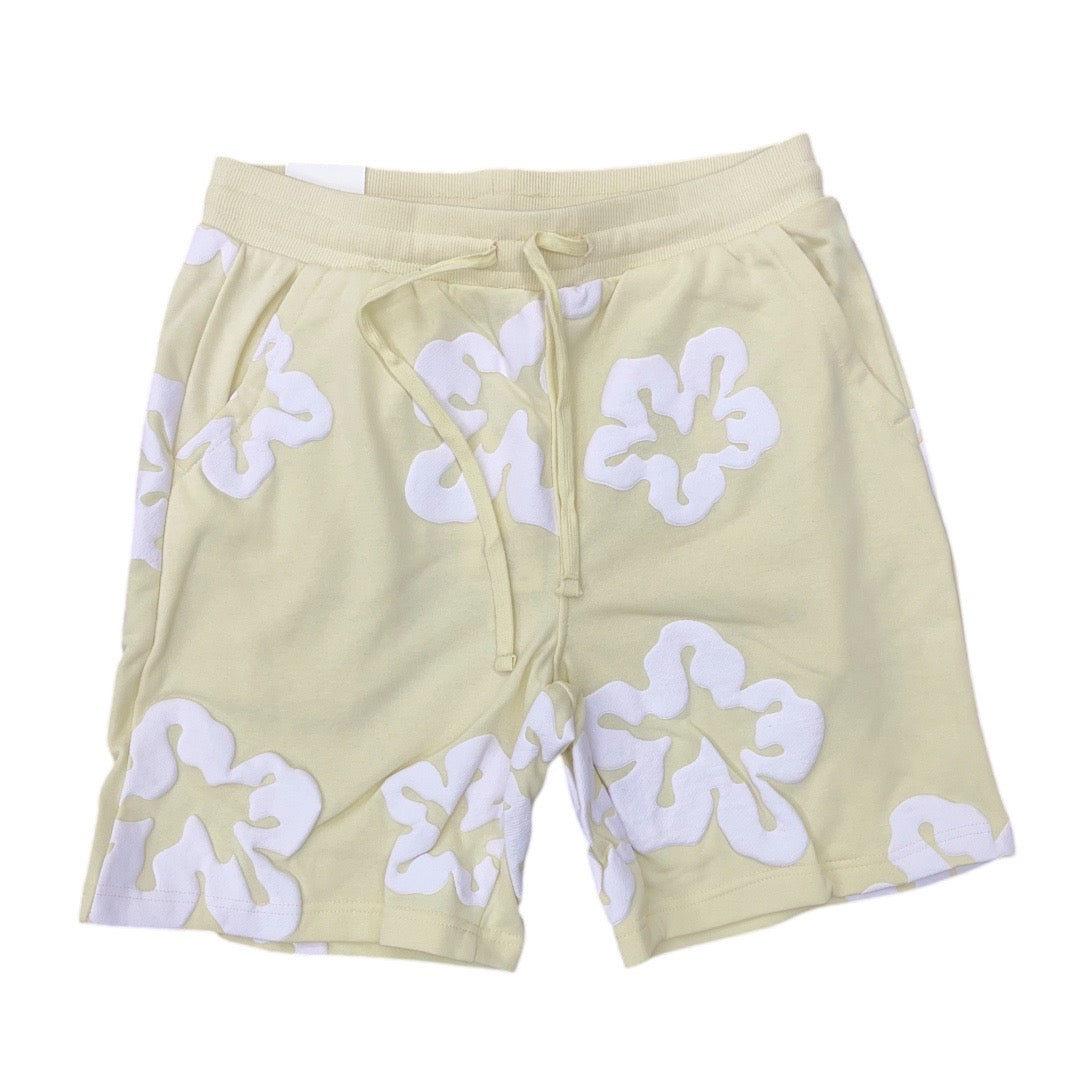 REBEL MINDS TEARS CREAM SHORTS