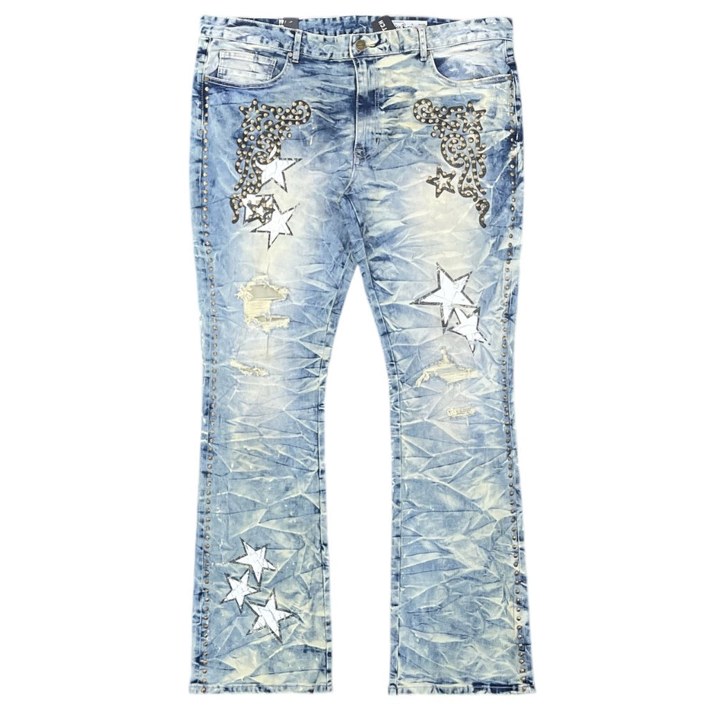 SMOKE RISE JP25128B-BLUE TOAST