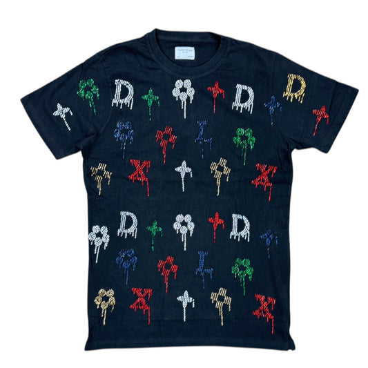 FWRD CRYSTAL DRIPPY LOGO TEE by FWRD