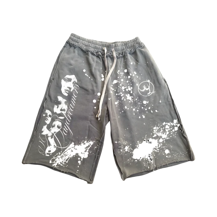 WILDLYFE DAYDREAMER PAINT SPLATTER SHORTS by WILDLYFE