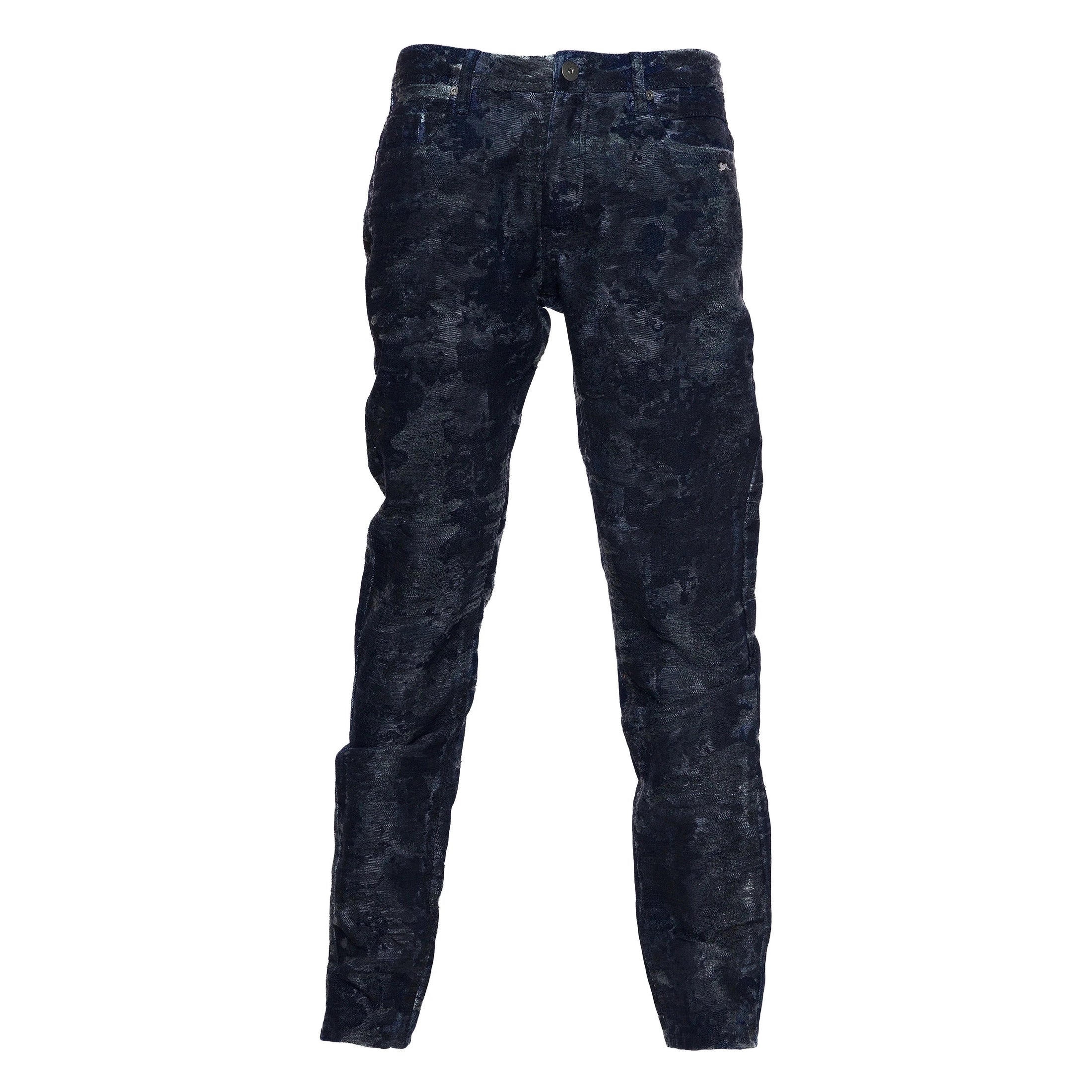 A TIZIANO  Sasha Jacquard Denim Jean