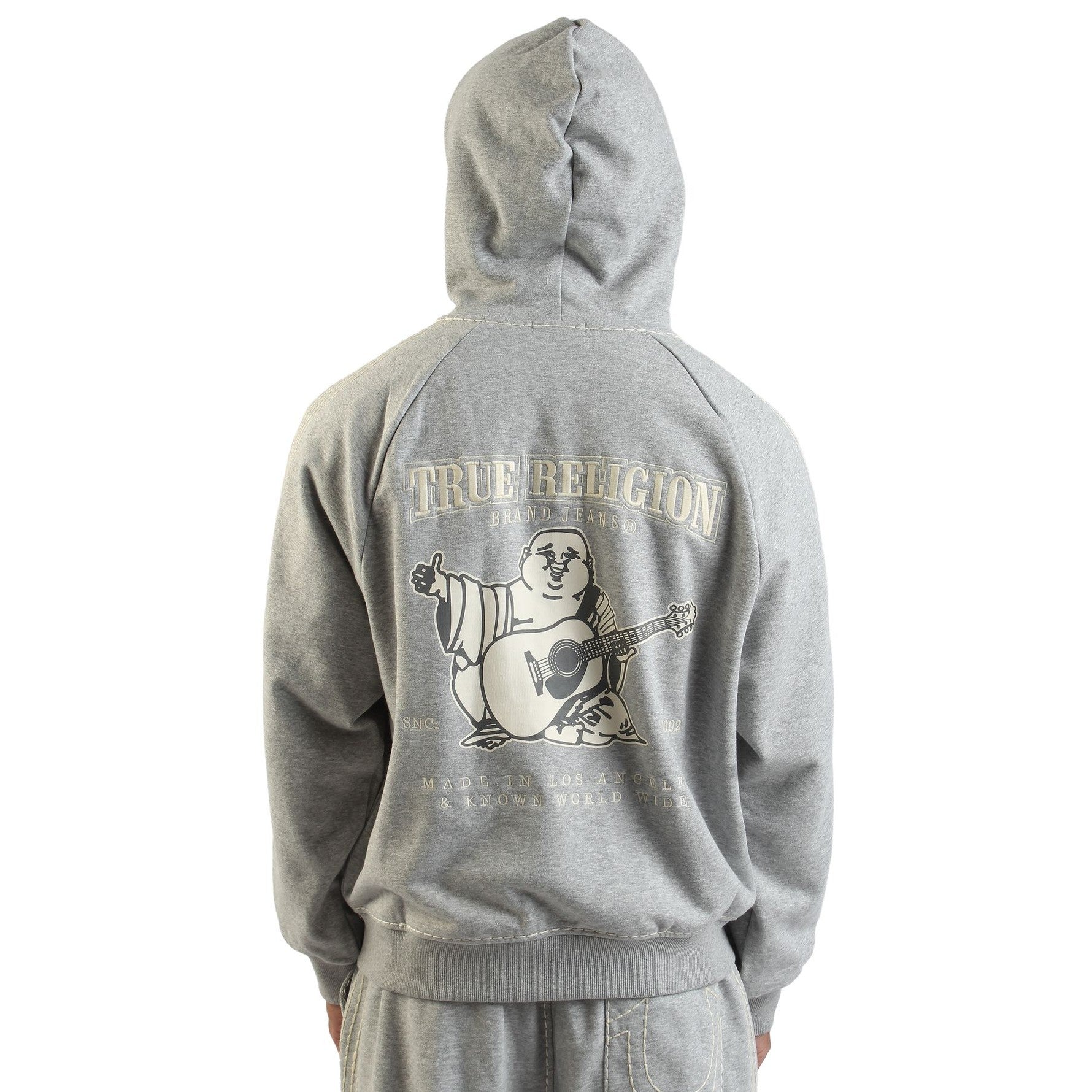 TRUE RELIGION SUPER T BOXY ZIP UP