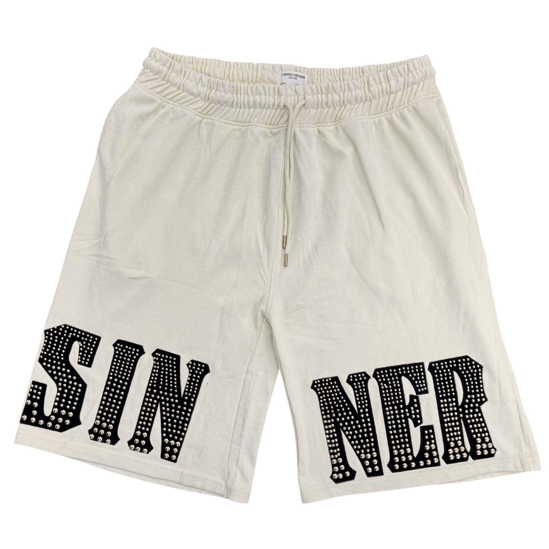 FWRD SKELETON FRENCH TERRY SHORTS