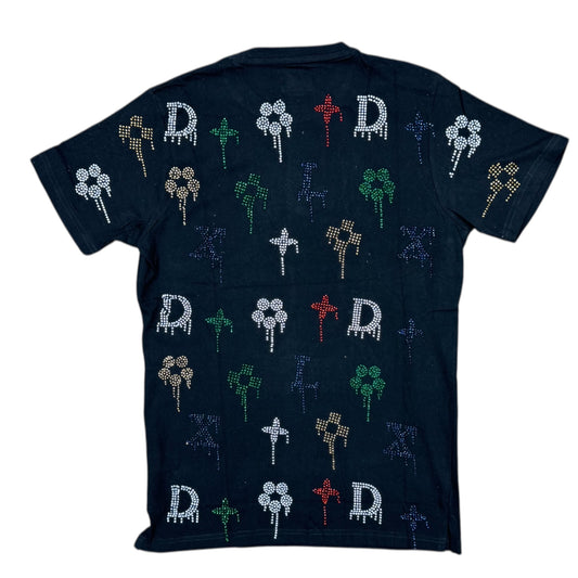 FWRD CRYSTAL DRIPPY LOGO TEE by FWRD
