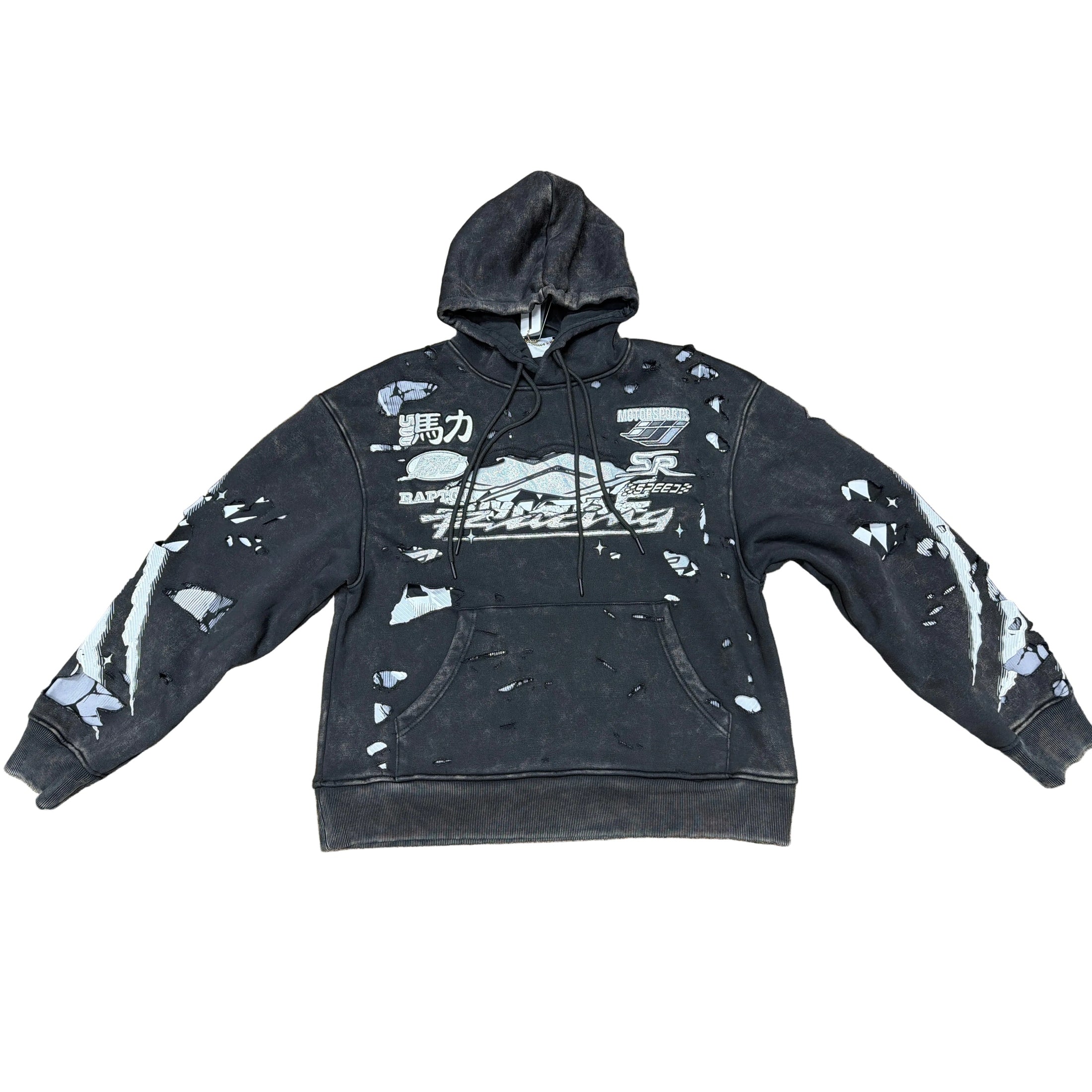 SMOKE RISE RACING DOUBLE LAYER HOODIE