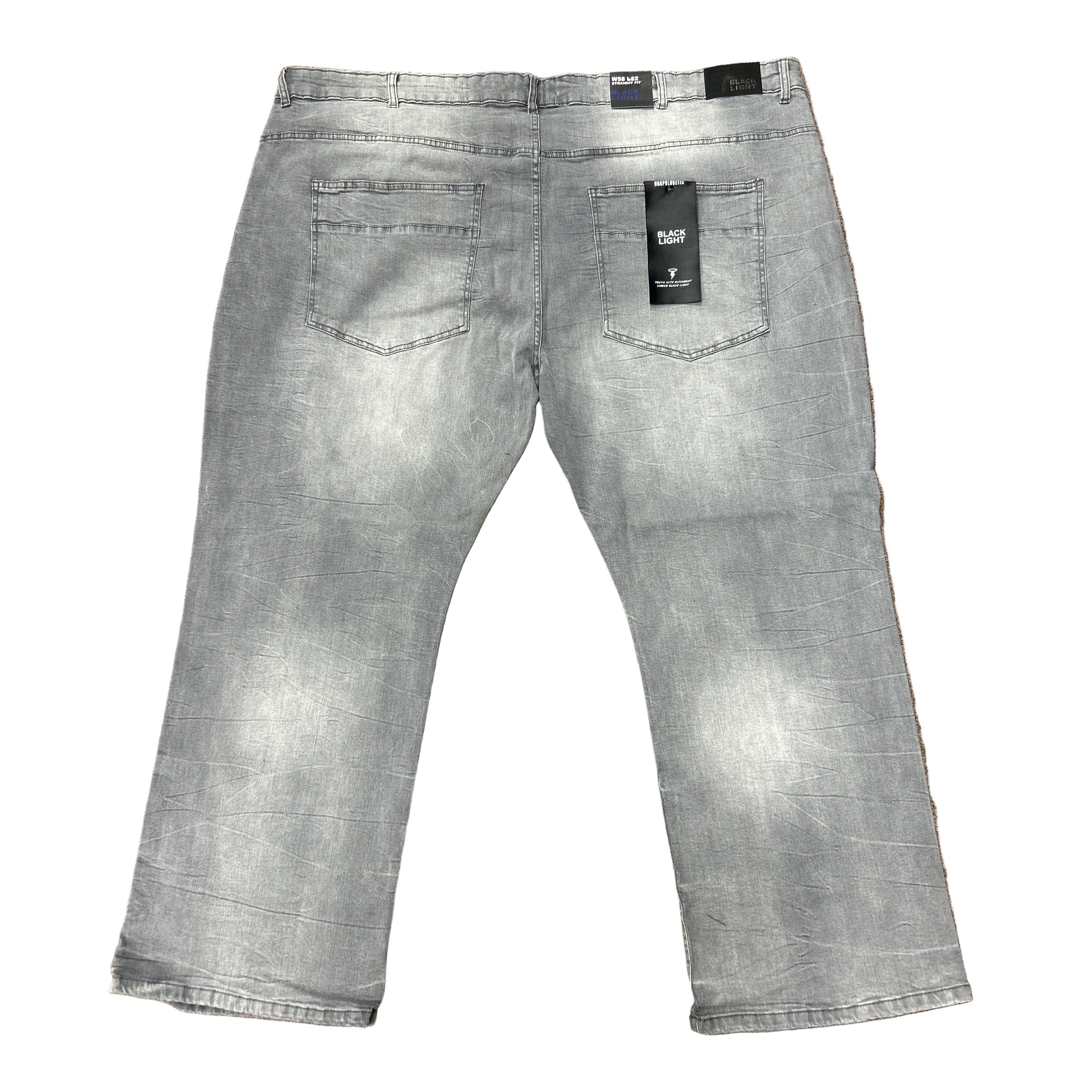 BLACK LIGHT PLAIN DENIM