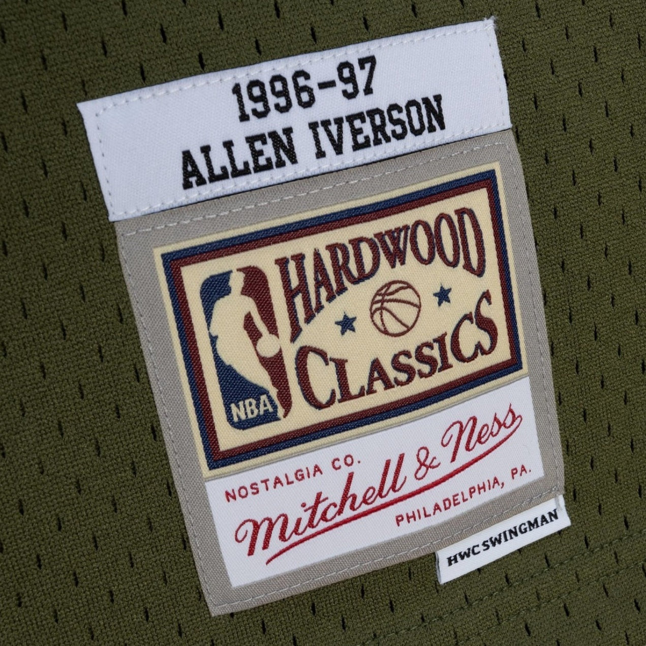 MITCHELL AND NESS  76ERS 1996 ALLEN IVERSON