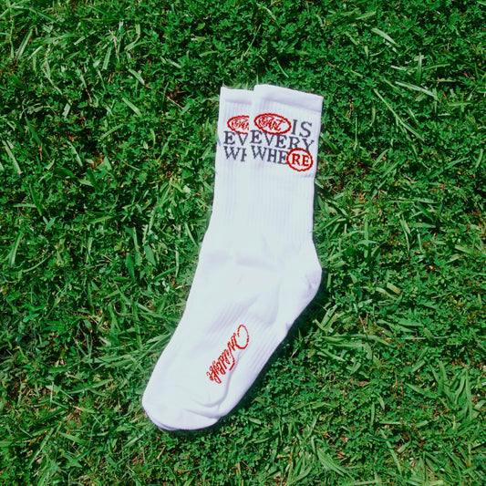 WILDLYFE ART IS EVERYWHERE SOCKS by WILDLYFE