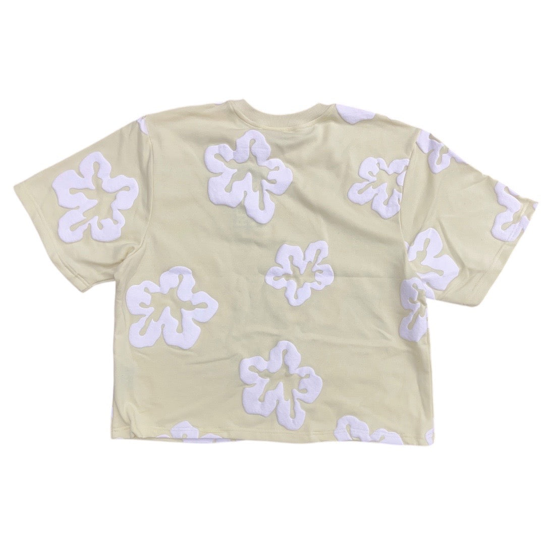 REBEL MINDS TEARS CREAM SHIRT by Rebel Minds