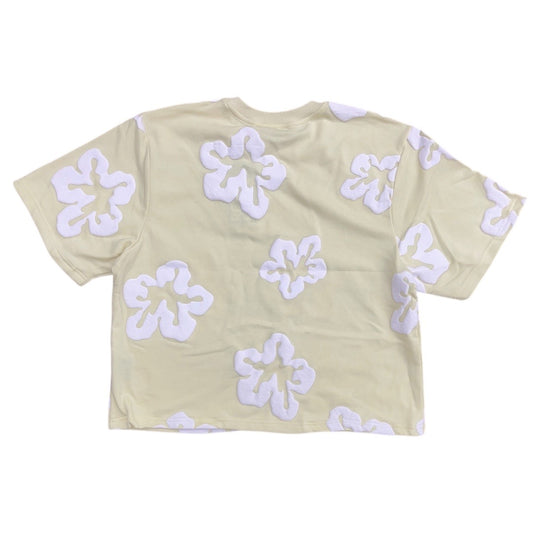 REBEL MINDS TEARS CREAM SHIRT by Rebel Minds