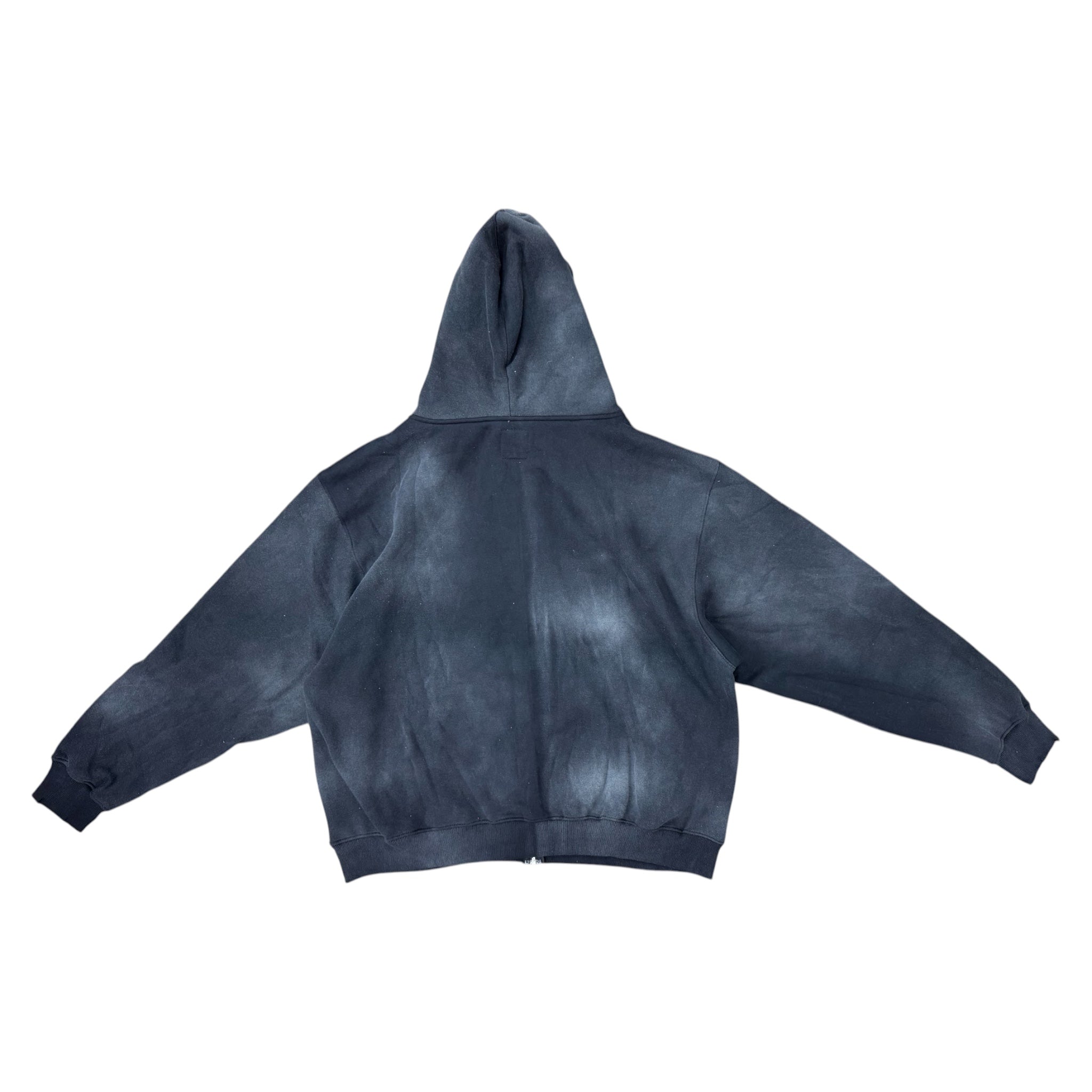 BAGGY DRYWASH PATCHWORK HOODIE by Popout