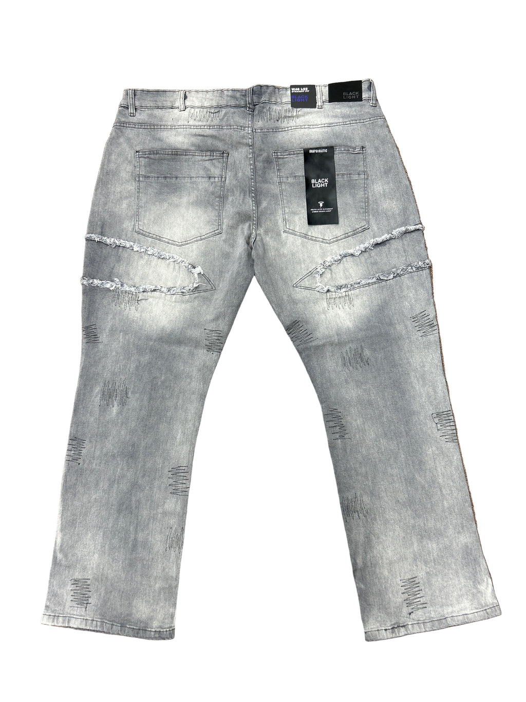 BLACK LIGHT TINTED/GREY DENIM