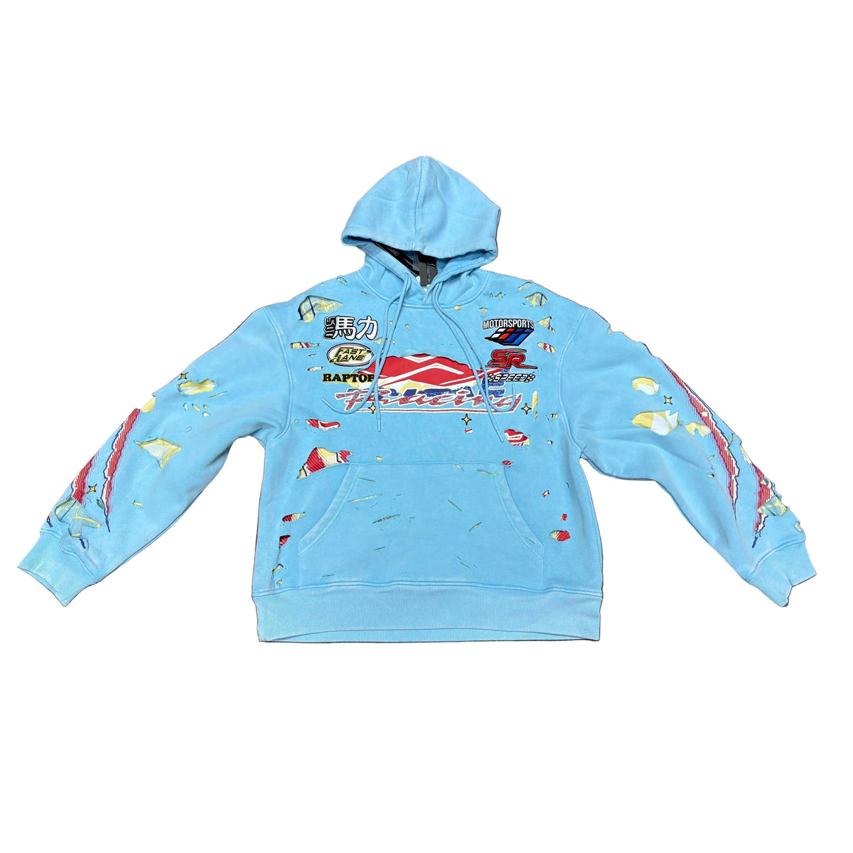 SMOKE RISE RACING DOUBLE LAYER HOODIE by SMOKE RISE