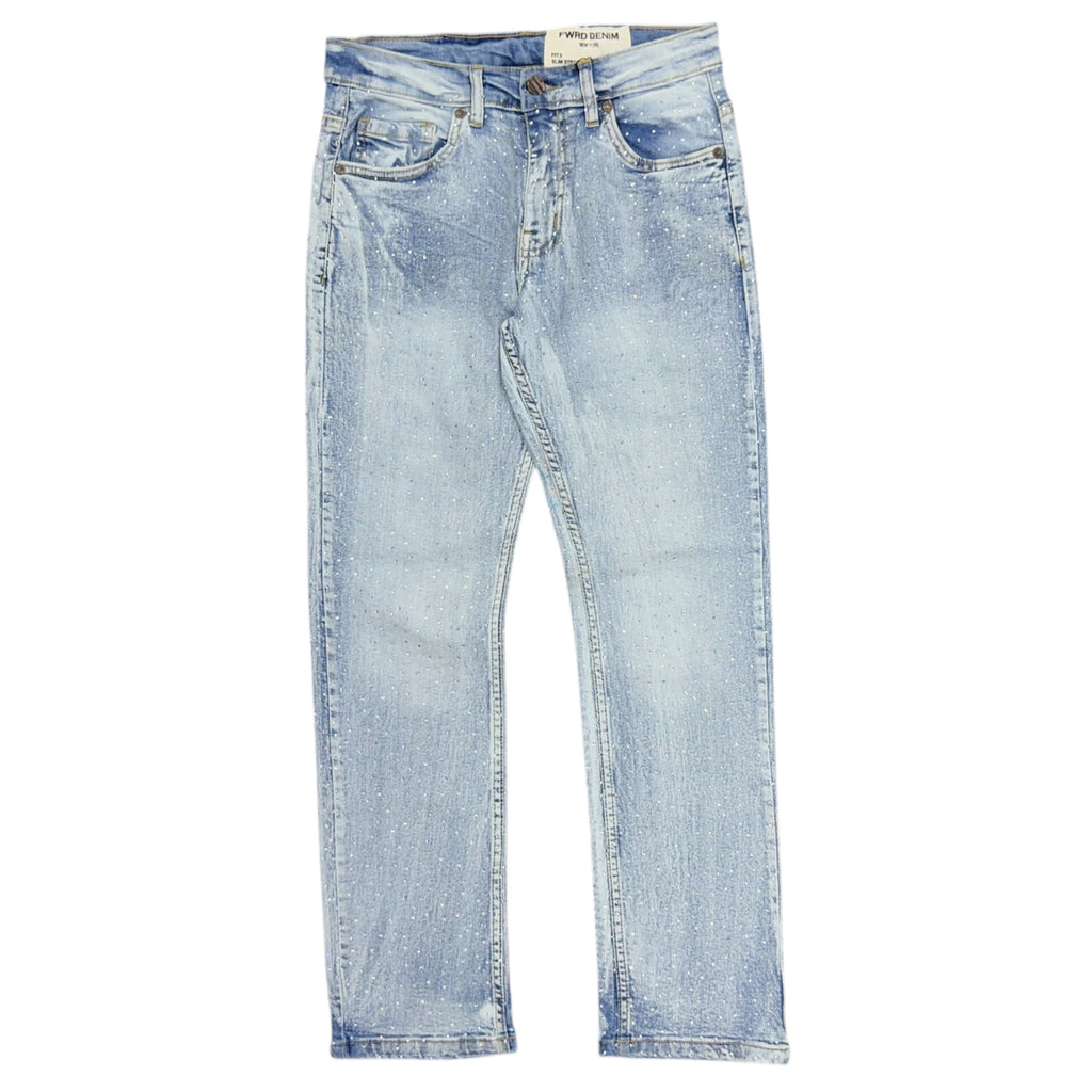 FWRD KIDS RHINESTONE DENIM