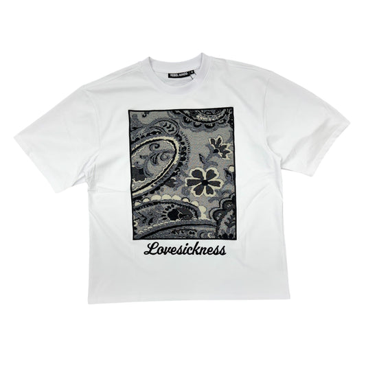 REBEL MINDS LOVESICKNESS TAPESTRY TEE by Rebel Minds