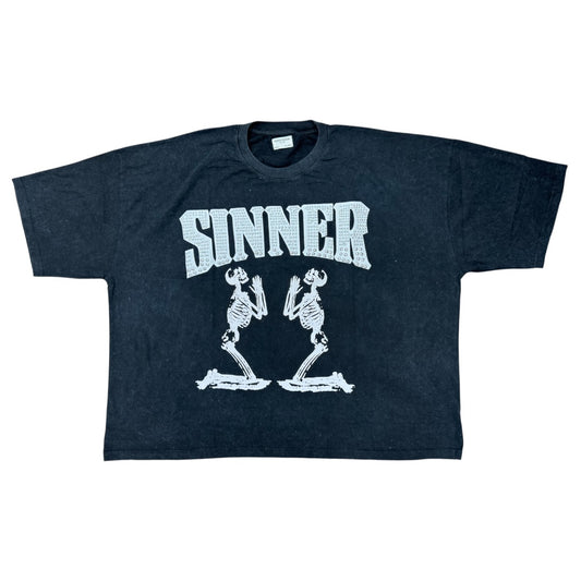 FWRD SKELETON CROPPED SHORT SLEEVE TEE by FWRD