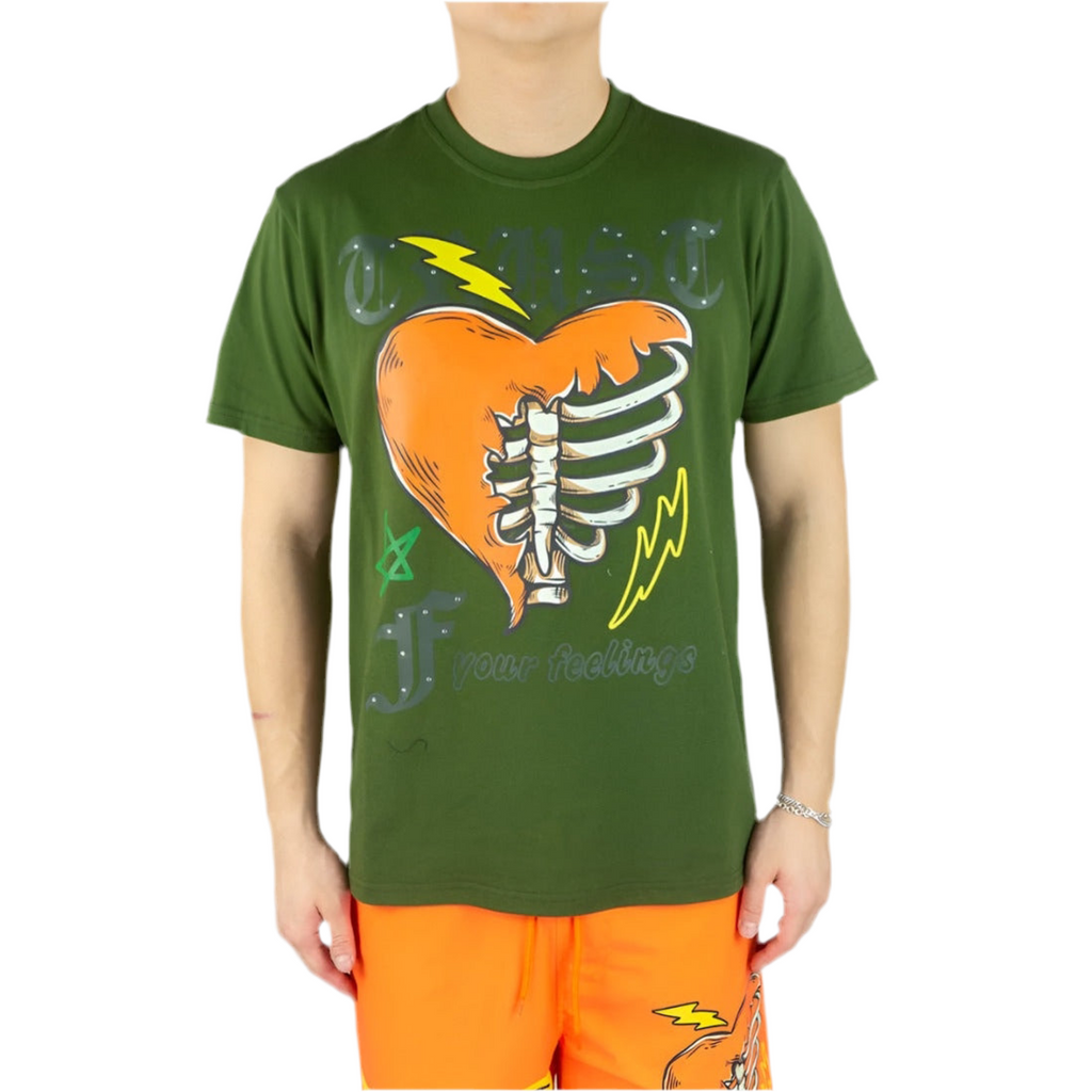 REBEL MINDS 151-115T-OLIVE