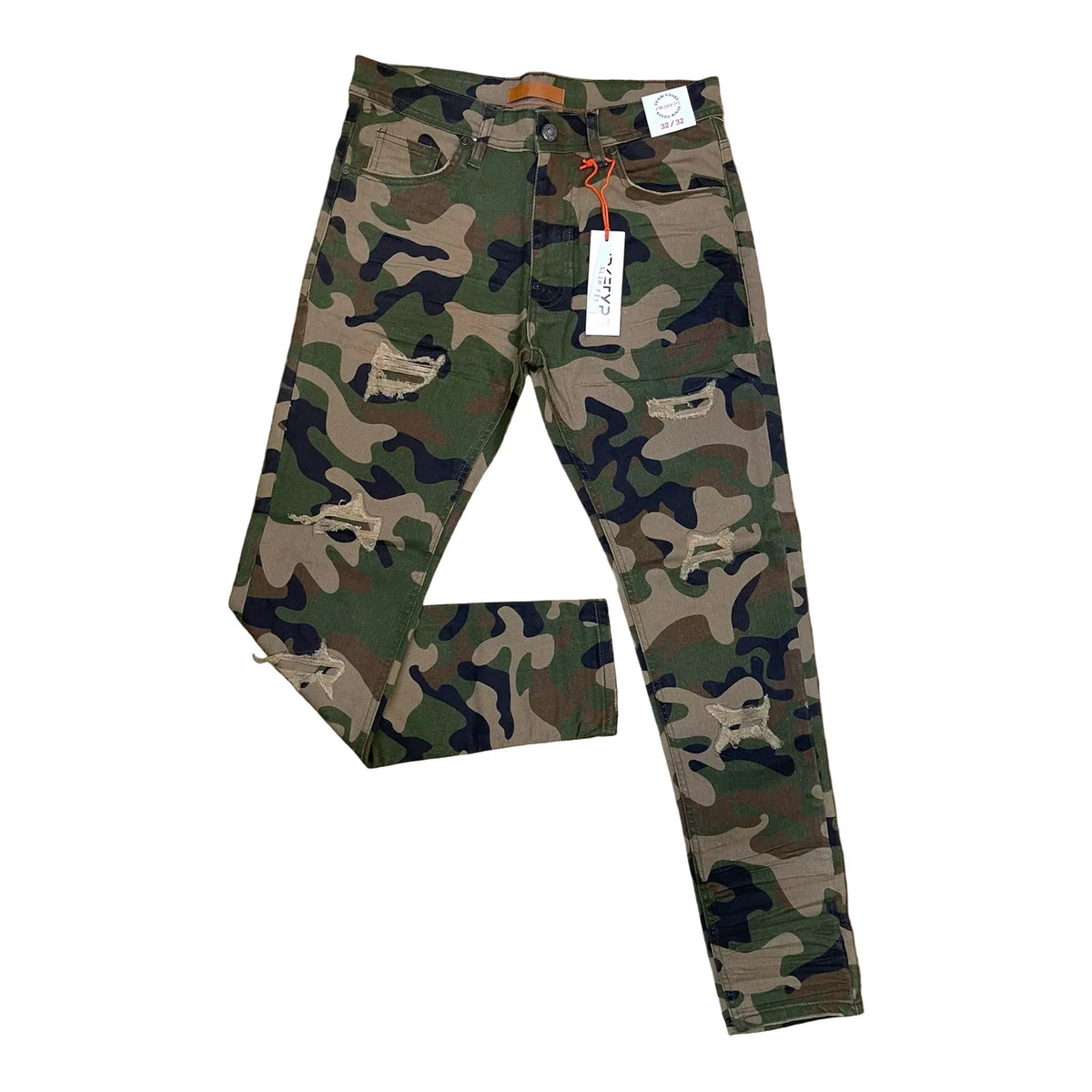 ARKETYPE TWILL RIPPED PANTS by ARKETYPE
